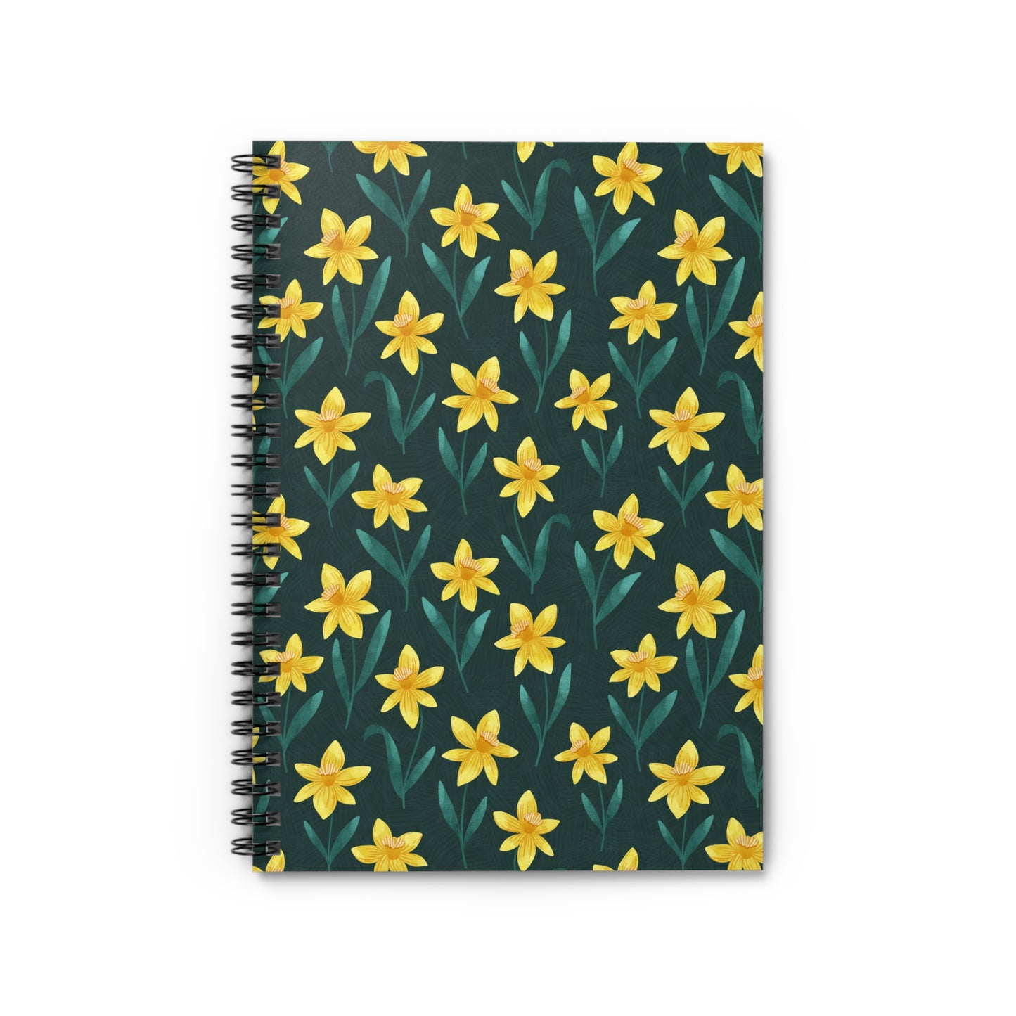 Daffodils Spiral Notebook - Ruled Line