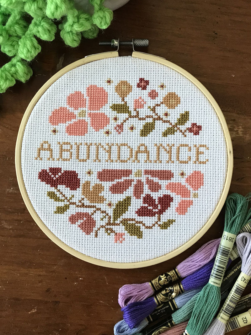 Abundance Cross Stitch Kit