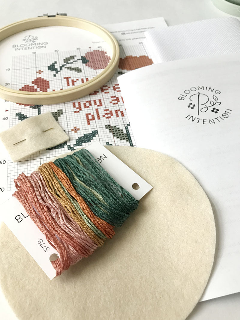 Trust the seeds you are planting Cross Stitch Kit