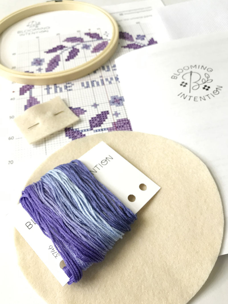 I trust the universe Cross Stitch Kit