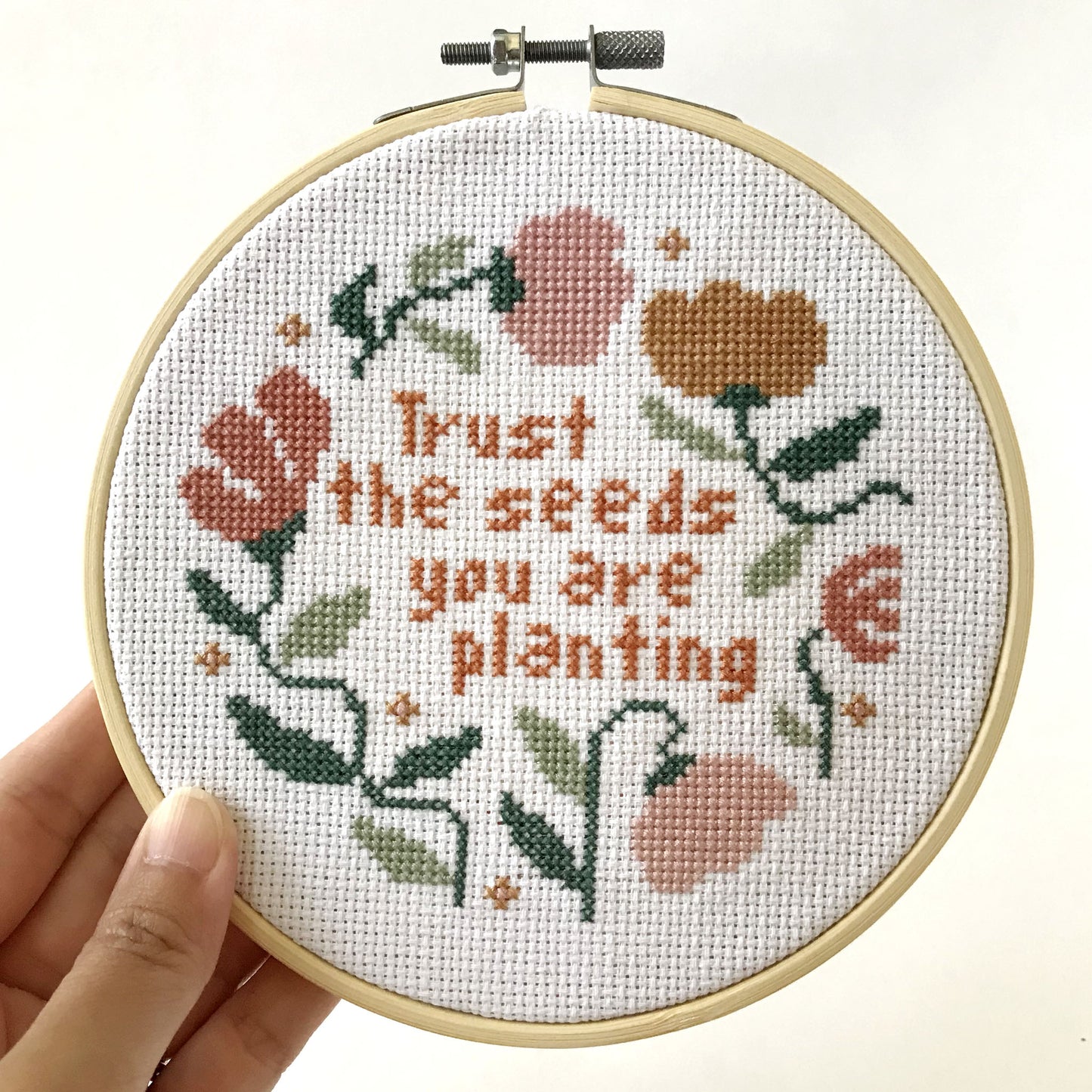 Trust the seeds you are planting Cross Stitch Kit
